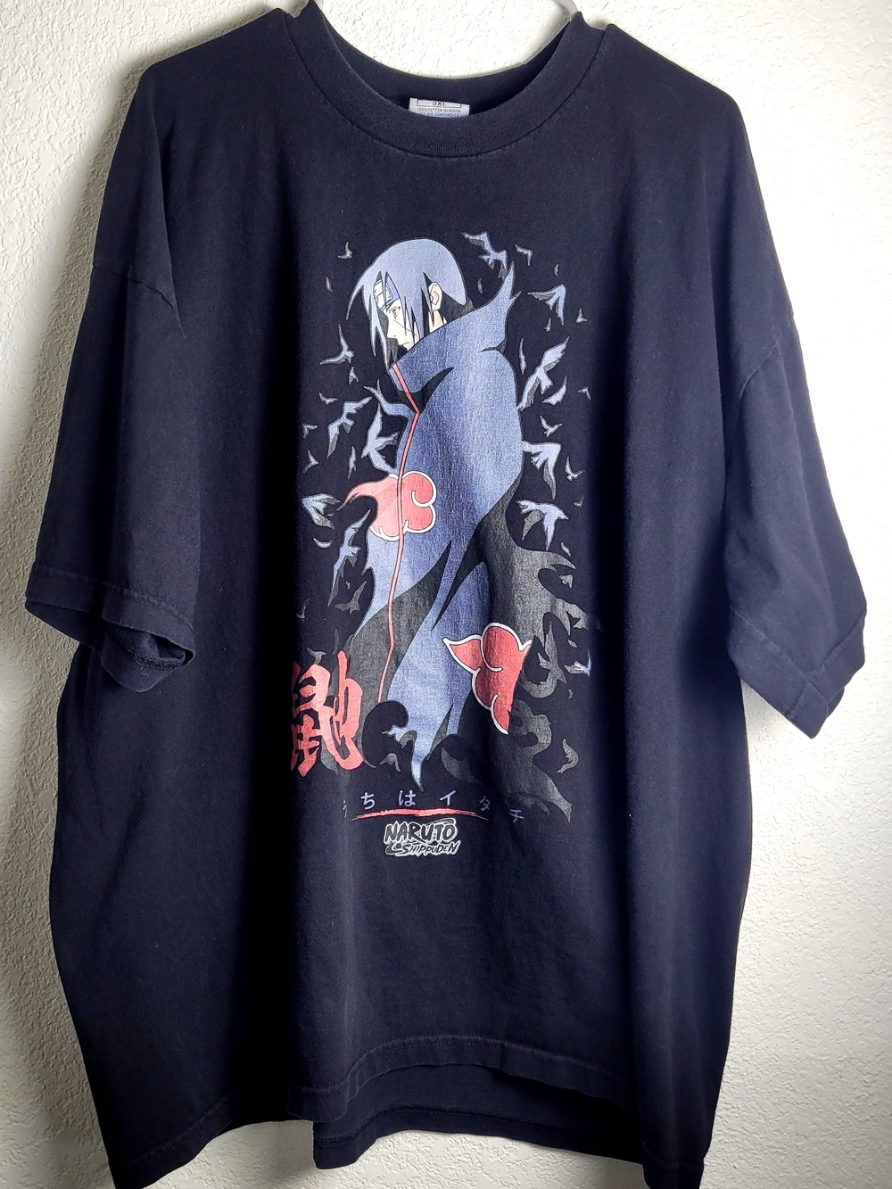 PRO ATHLETIC Naruto Itachi Uchiha Akatsuki T-shirt 3XL